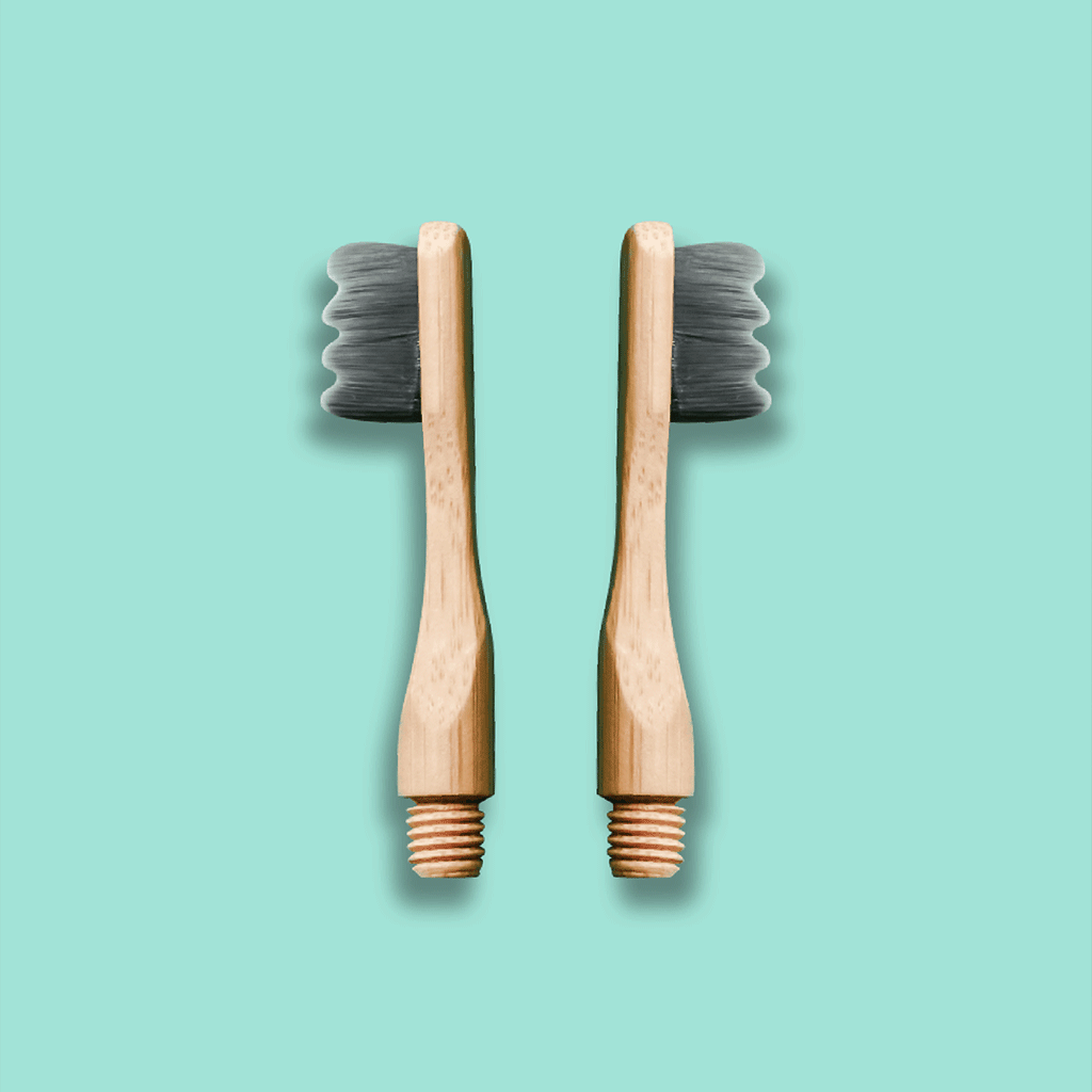 Bamboo Manual Toothbrush Replacement Head