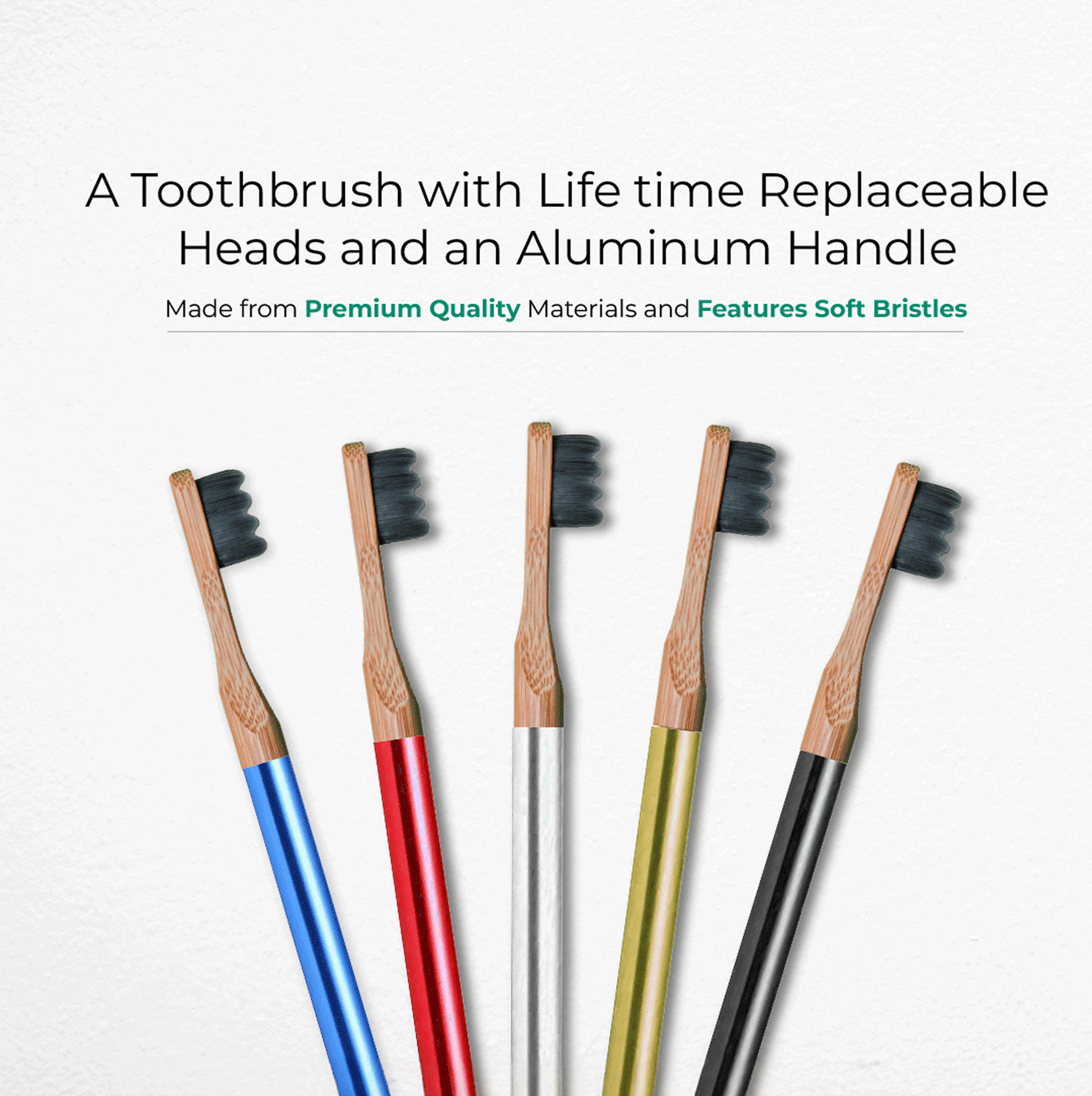 Aluminium Toothbrush view 5